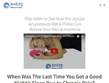 Tablet Screenshot of joyups.com